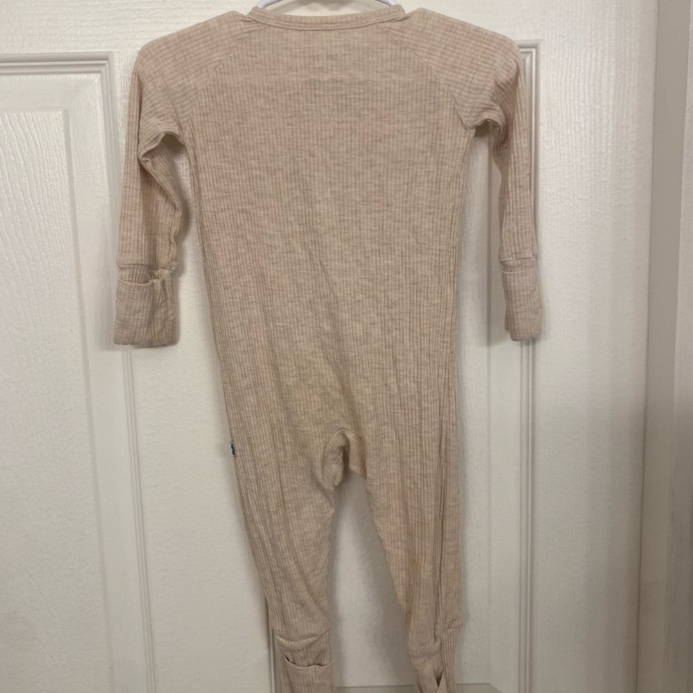 Little Sleepies Cream Footies Pajamas